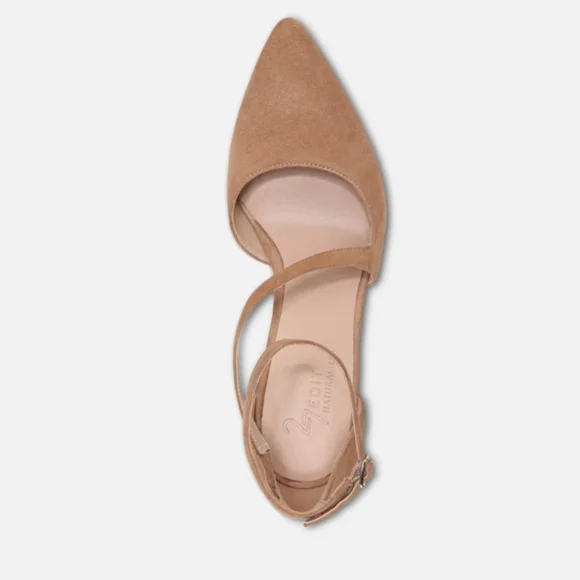 Naturalizer Edit Abilyn Pump Taupe Suede Brand NEW - Picture 4 of 6